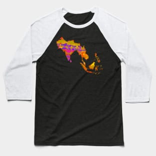 Historic India Baseball T-Shirt